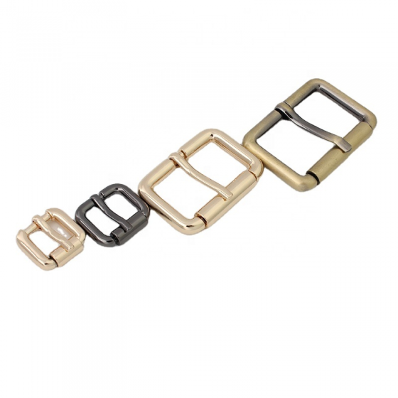 Nolvo World 6 Colors 11mm 16mm 32mm 38mm Bag Clothes Metal Pin Belt Buckle Leather Plate Pin Belt Buckles